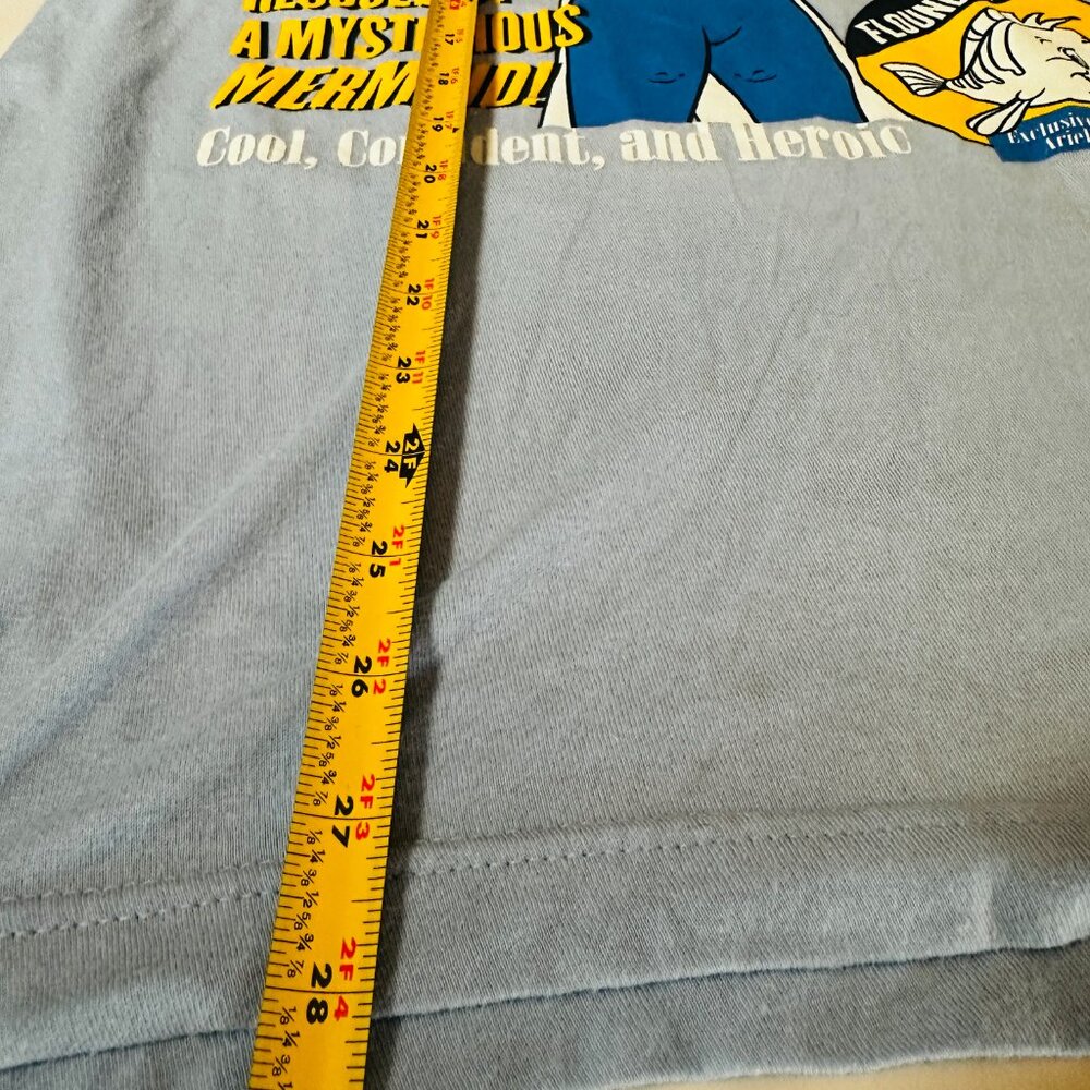 Disney Prince Eric The Little Mermaid Womens T Shirt Size Large Blue - Picture 5 of 7